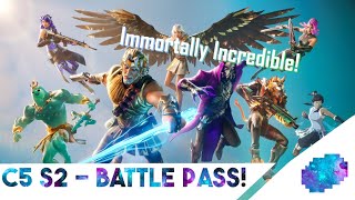 Immortally Incredible  C5 S2 Battle Pass Live Reaction  Fortnite [upl. by Riba]