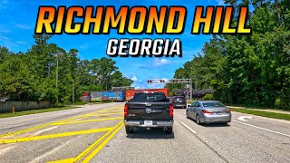 Richmond Hill Georgia Driving Through [upl. by Assenna187]