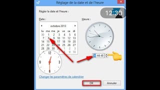 Régler date et heure Windows 10 facilement 2021 comment mettre a jour automatiquement [upl. by Oznofla832]