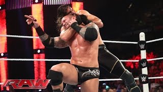 Randy Orton vs Seth Rollins  WWE World Heavyweight Championship Match Raw Aug 10 2015 [upl. by Garihc]