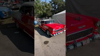 55 Chevy classic carshow sharp vintage americana trifive [upl. by Tegdirb]