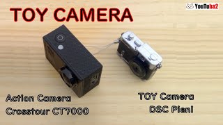 TOY CAMERA DSC Pieni とCrosstour CT7000との画質比較。 [upl. by Ailemap]