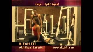 How to Perform Split Squat  Hitch Fit [upl. by Niarbo]