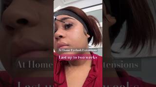 🥹 I can’t believe this works eyelashextensions lashextensions lashclusters [upl. by Joselow173]