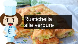 Rustichella alle verdure  Ricetta Fatto in casa [upl. by Aiz972]