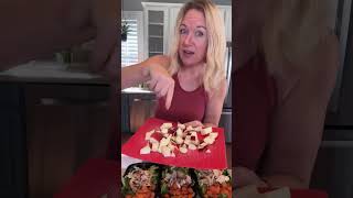 Easy Easy Easy Lunch Prep Grilled Chicken Salad [upl. by Nadaha]