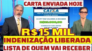 🚨 R15 MIL NA CONTA INDENIZAÇÃO AUXILIO BRASIL EM OUTUBRO PARA LISTA LIBERADA CPFS CONTEMPLADOS [upl. by Nirac870]