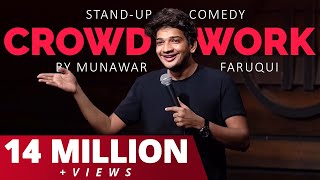 StandUp Comedy  Crowd Work by Munawar Faruqui [upl. by Mahsih94]