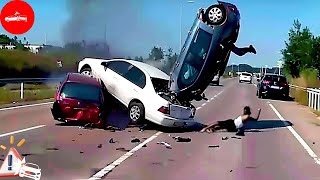 Ultimate Car Crash Compilation 2024 🚗💥  100 Insane Accidents amp Idiots in Cars Caught on Camera [upl. by Gerhardine450]