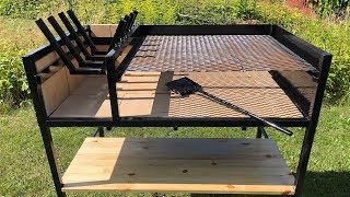 How to build a Parrilla by HanksTrueBBQcom [upl. by Algernon]