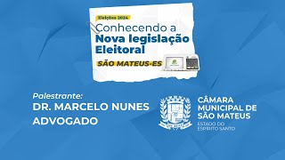 Palestra  Conhecendo a nova legislação eleitoral [upl. by Lrak]