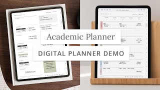 The Ultimate Digital Planner for Students  Academic Planner for iPad [upl. by Fanchon]