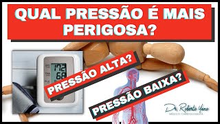 Qual pressão é mais perigosa ao coração A pressão alta ou a baixa [upl. by Hike]