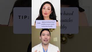 Dont cut or push back your cuticles during a manicure dermatologist danielsugaimd explains [upl. by Dionysus]