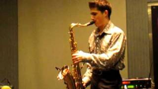 Peter White and Vincent Ingala 18 year old Saxophonist [upl. by Elbas]