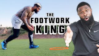 How NFL Players Train to Become ELITE Meet the Footwork King [upl. by Marutani]