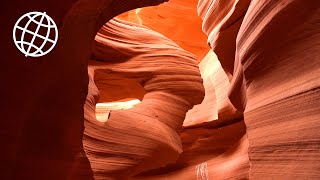 Antelope Canyon Arizona USA Amazing Places 4K [upl. by Grochow774]