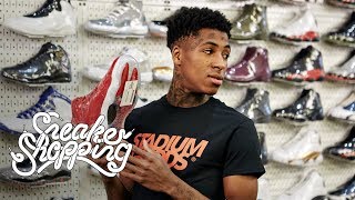 YoungBoy Never Broke Again Goes Sneaker Shopping With Complex [upl. by Anairo]