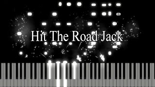 Hit The Road Jack Piano Tutorial [upl. by Henryk681]