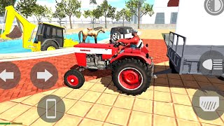 Indian Motorbike Defender Toyota Car Tractor Horse in Open City Simulator  Android Gameplay [upl. by Sina944]