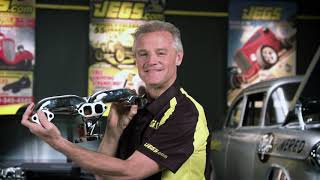 JEGS Rams Horn Style Exhaust Manifolds Kenny Wallace [upl. by Akiret]