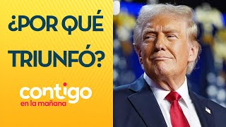 quotMÁS LATINOS VOTARON POR ÉLquot El análisis del triunfo de Donald Trump  Contigo en la Mañana [upl. by Siloa723]