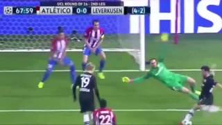 Atletico Madrid vs Bayer Leverkusen 0  0  Agregat 4  2  All Goals amp Highlights 15 03 2017 HD [upl. by Kcinimod427]