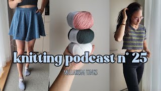 THE skirt has a name and were having a birthday giveaway  knitting podcast ep 25 [upl. by Orpheus]