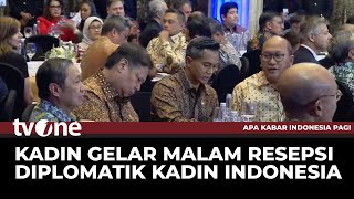 Sejumlah Menteri amp Dubes Negara Sahabat Hadiri Malam Resepsi Diplomatik Kadin Indonesia  AKIP tvOne [upl. by Tiphane]