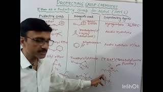 Protecting Group Chemistry Ether as protecting group for alcoholsPart1 [upl. by Bollinger]