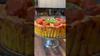 Rigatoni Pasta Cake PART 1 [upl. by Flann]