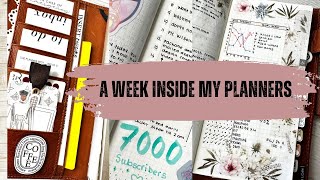 Weekly planning  How i use my planners [upl. by Ayotyal]