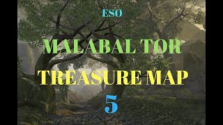 ESO MALABAL TOR TREASURE MAP 5 [upl. by Sawyor]