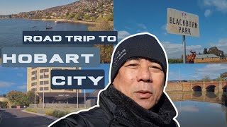 Australia Vlog Road Trip Evandale Campbell Town Blackburn Park Wrest Point Hotel Hobart City [upl. by Arakat]