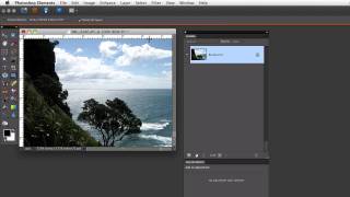 Photoshop Elements Tutorials Change Rulers [upl. by Enalahs]