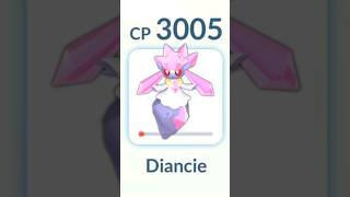 10 HP DIANCIE vs HIGH CP GRUNT in Pokemon GO [upl. by Ecyrb]