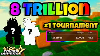 How I got 8 TRILLION DMG in the new ASTD mode 1 Local Tournament [upl. by Larena]