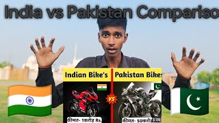 India🇮🇳 VS Pakistan 🇵🇰 Motorcycle Comparison  how tu India vs Pakistan motorcycle comparison [upl. by Susej]