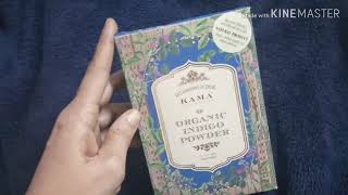 KAMA Organic Indigo powder  Hair colour  Review [upl. by Ehcor]