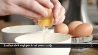 How To  Eiwit van dooier scheiden [upl. by Hay]