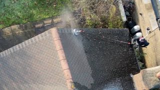 Roof Cleaning in Beaconsfield Buckinghamshire [upl. by Llednov]