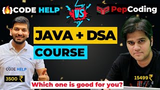 JAVA With DSA Love Babbar Vs PepCoding  Which One is Better For you [upl. by Darsie219]