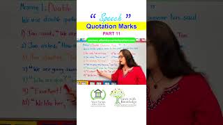 Using Speech Marks  Punctuating Direct Speech  EasyTeaching english writing punctuation speech [upl. by Clarabelle]