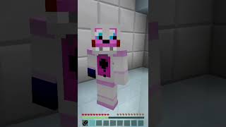 Ballora Dancing on ice in Minecraft FNAF rp [upl. by Ardried]