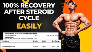 Pct post Cycle Therapy after Steroid cycle  full testosterone level recovery all healthy organs [upl. by Oric]