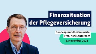 Finanzsituation der Pflegeversicherung [upl. by Concettina]