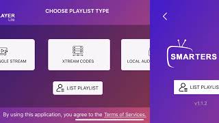 SMARTERS PLAYER LITE app  how to use [upl. by Stahl]