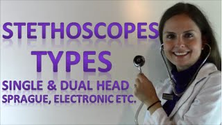 Different Types of Stethoscopes for Nursing Students amp Nurses Part 2 of 3 [upl. by Atiuqan215]