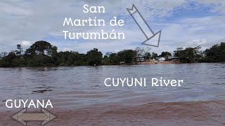 Eteringbang View of San Martin Village in Venezuela from the Cuyuni River Guyana [upl. by Thecla]