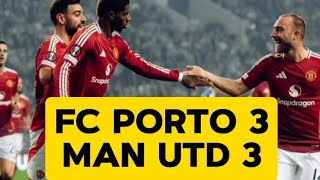 Watch How Man Utd draw FC Porto in The Europa League in Portugal Sack Ten Hag  Europa League [upl. by Ettesoj]